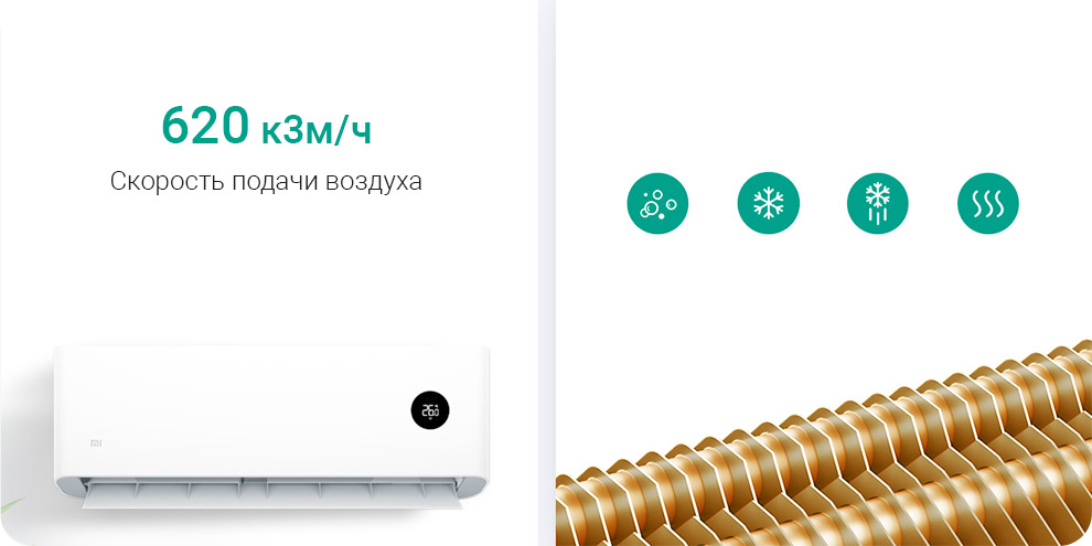 Кондиционер Xiaomi Gentle Breeze Air Conditioner 